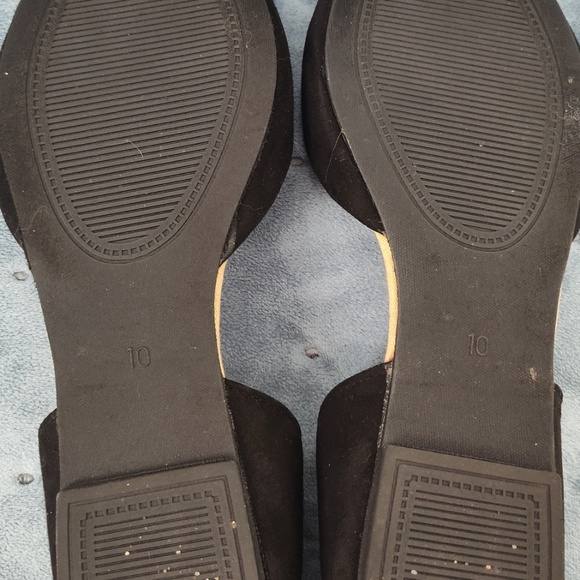 Serra Pointed Toe Flats Slip-On Cushioned Memory Foam Insole Black Women’s US 10 - Picture 4 of 5